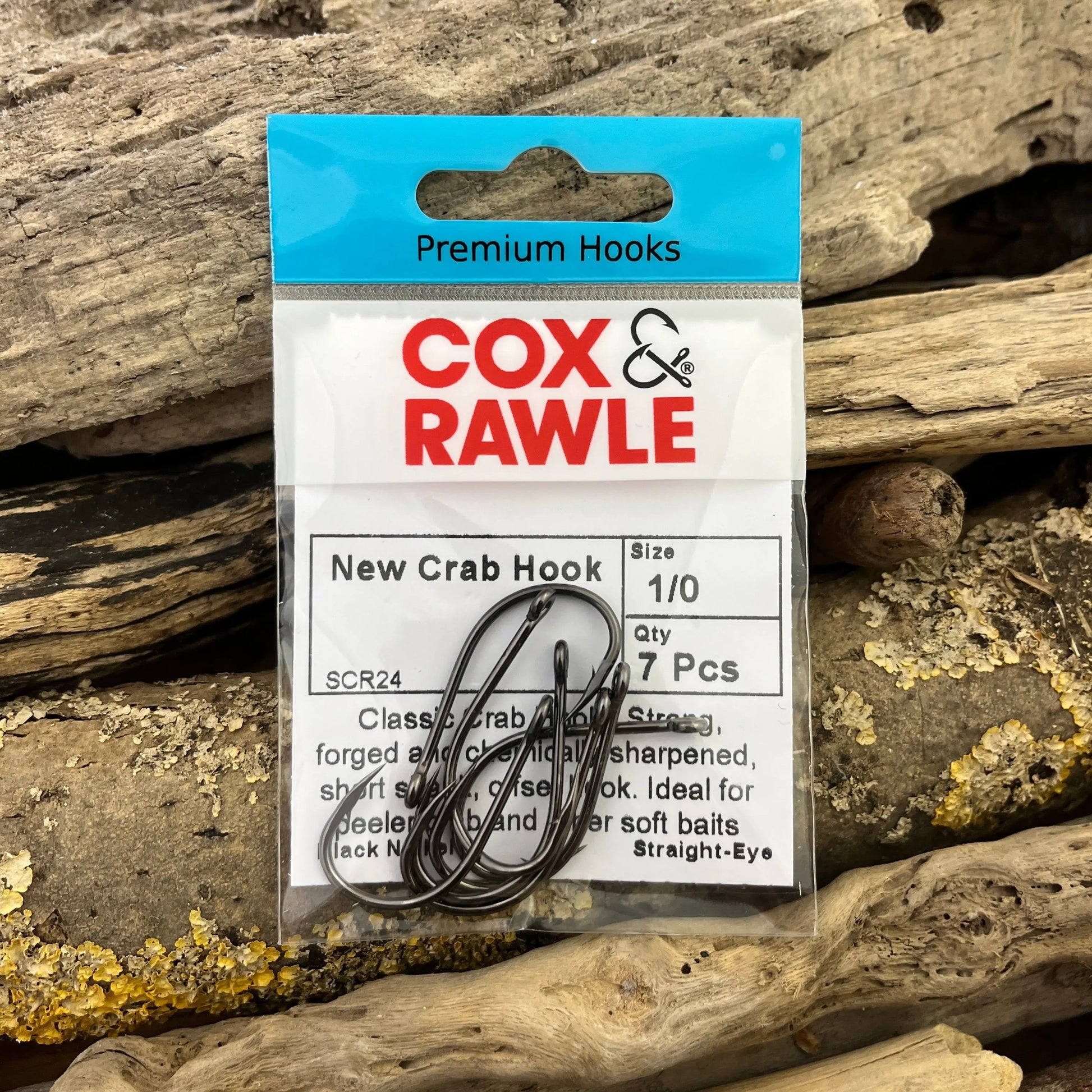 Cox & Rawle SCR24 Crab Hook for Smoothhounds, Tope, Bass, Cod, Pollack and even Mackerel SPRITE Fishing