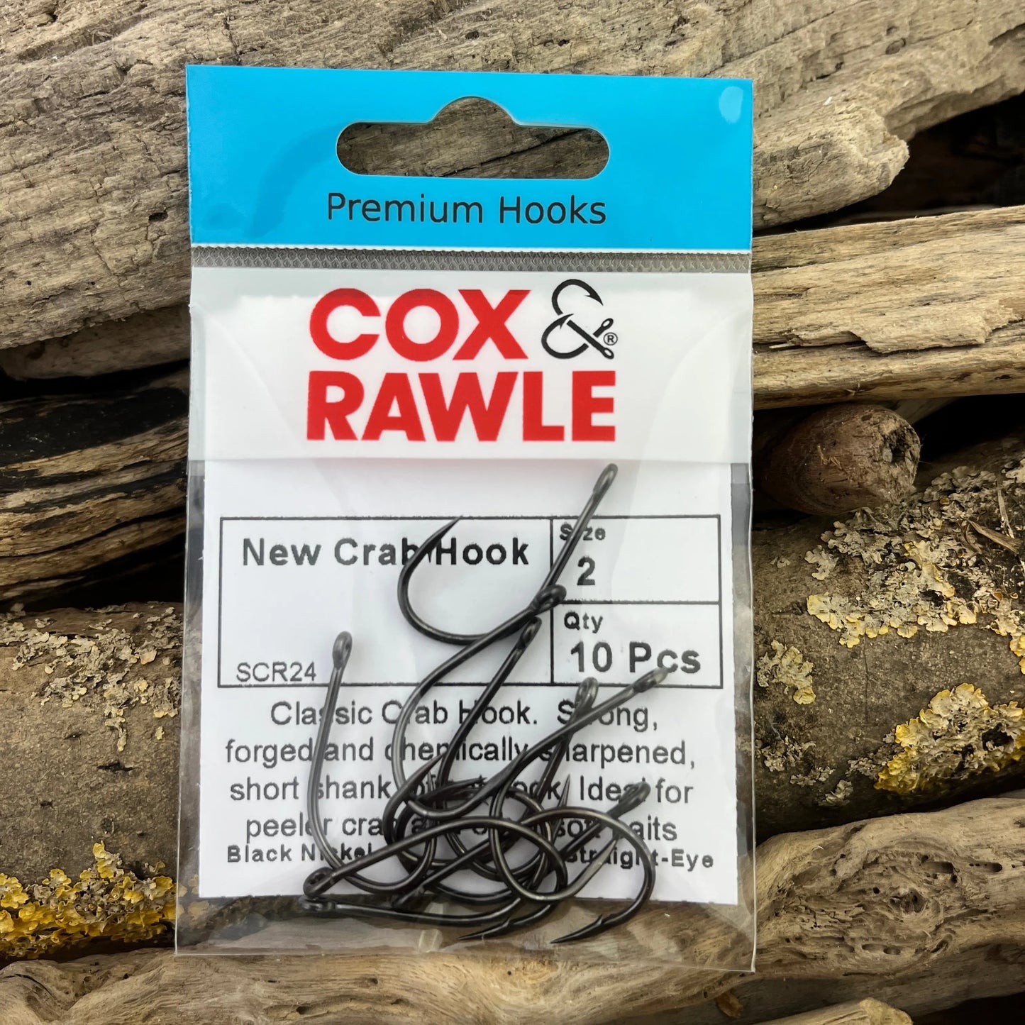 Cox & Rawle SCR24 Crab Hook for Smoothhounds, Tope, Bass, Cod, Pollack and even Mackerel SPRITE Fishing