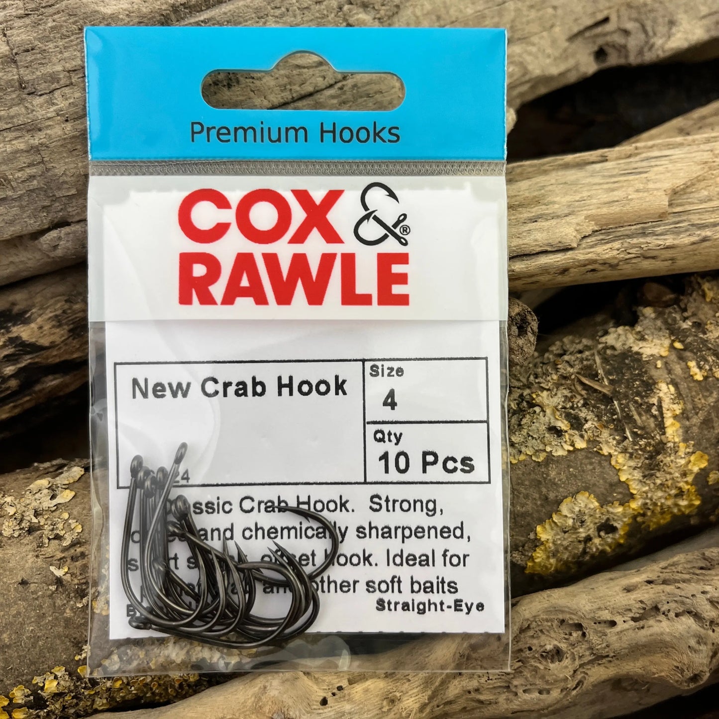 Cox & Rawle SCR24 Crab Hook for Smoothhounds, Tope, Bass, Cod, Pollack and even Mackerel SPRITE Fishing
