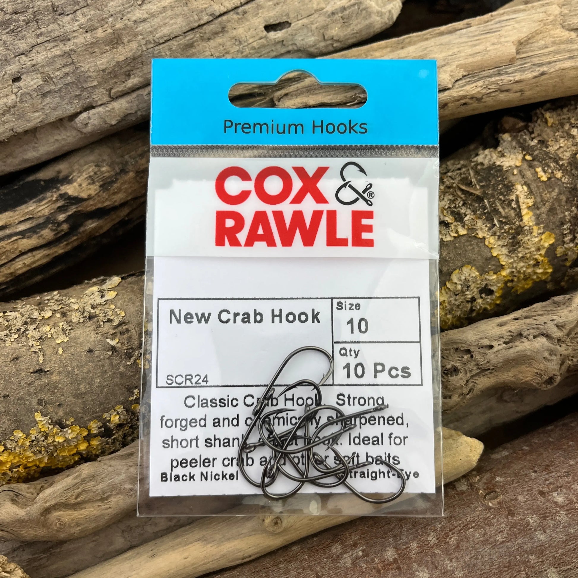 Cox & Rawle SCR24 Crab Hook for Smoothhounds, Tope, Bass, Cod, Pollack and even Mackerel SPRITE Fishing
