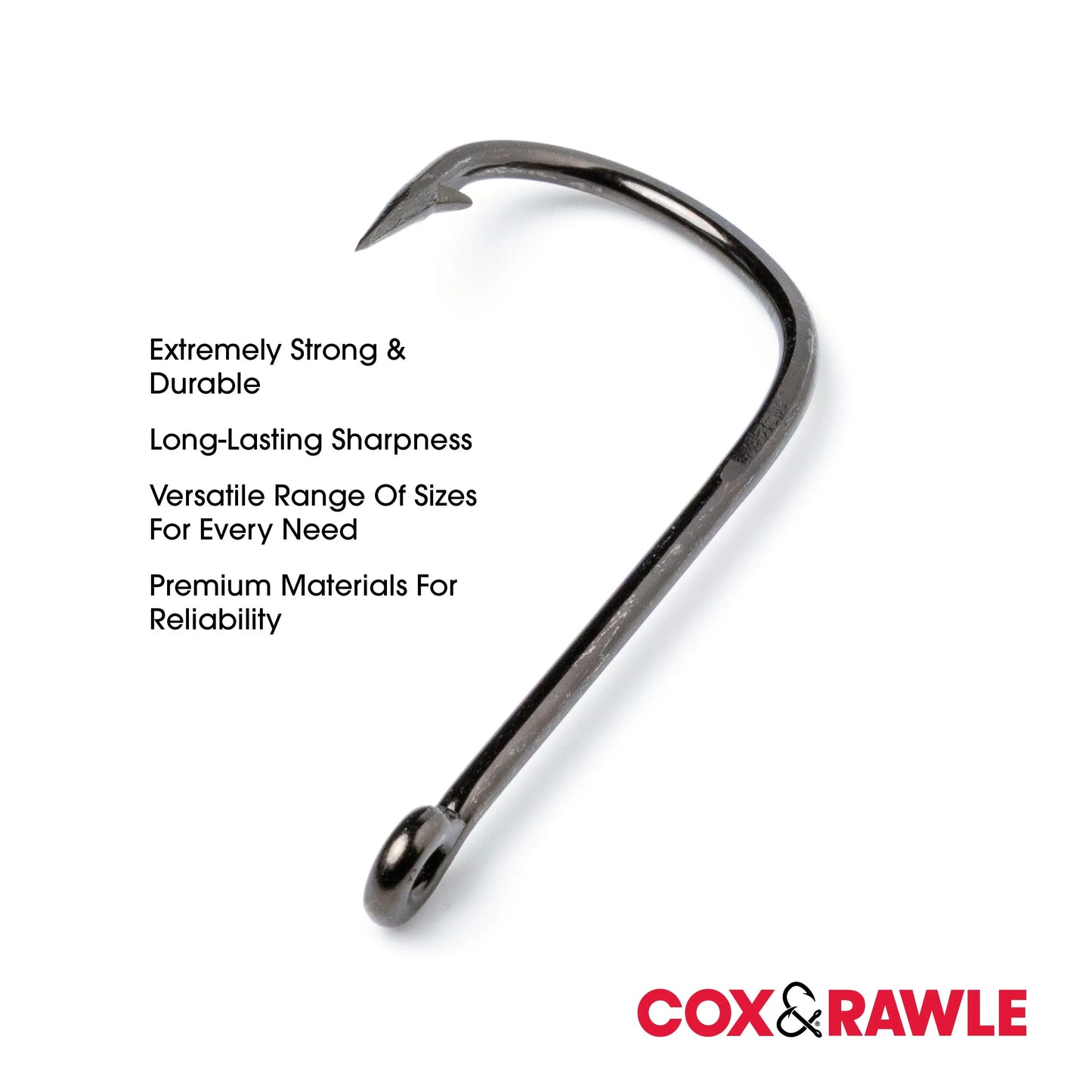 Cox & Rawle SCR25 Meat Hooks for Conger, Skate and Rays, Shark, Tope and Smoothhound SPRITE Fishing