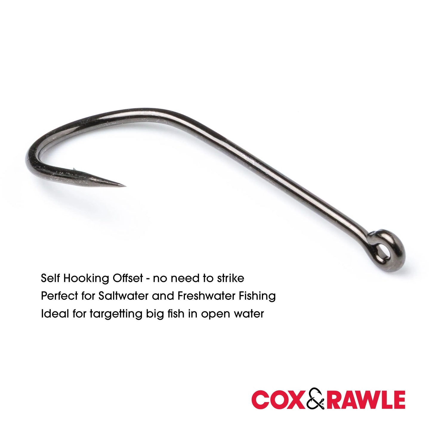 Cox & Rawle SCR25 Meat Hooks for Conger, Skate and Rays, Shark, Tope and Smoothhound SPRITE Fishing