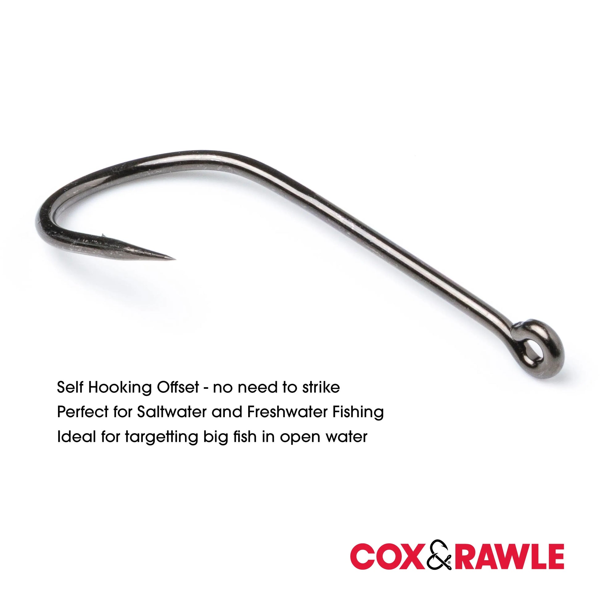 Cox & Rawle SCR25 Meat Hooks for Conger, Skate and Rays, Shark, Tope and Smoothhound SPRITE Fishing