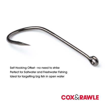 Cox & Rawle SCR25 Meat Hooks for Conger, Skate and Rays, Shark, Tope and Smoothhound SPRITE Fishing