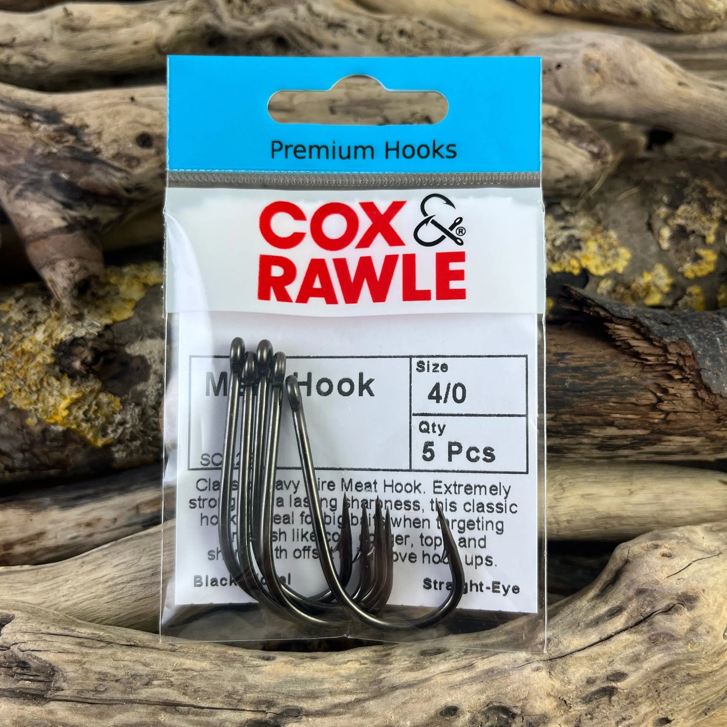 Cox & Rawle SCR25 Meat Hooks for Conger, Skate and Rays, Shark, Tope and Smoothhound SPRITE Fishing