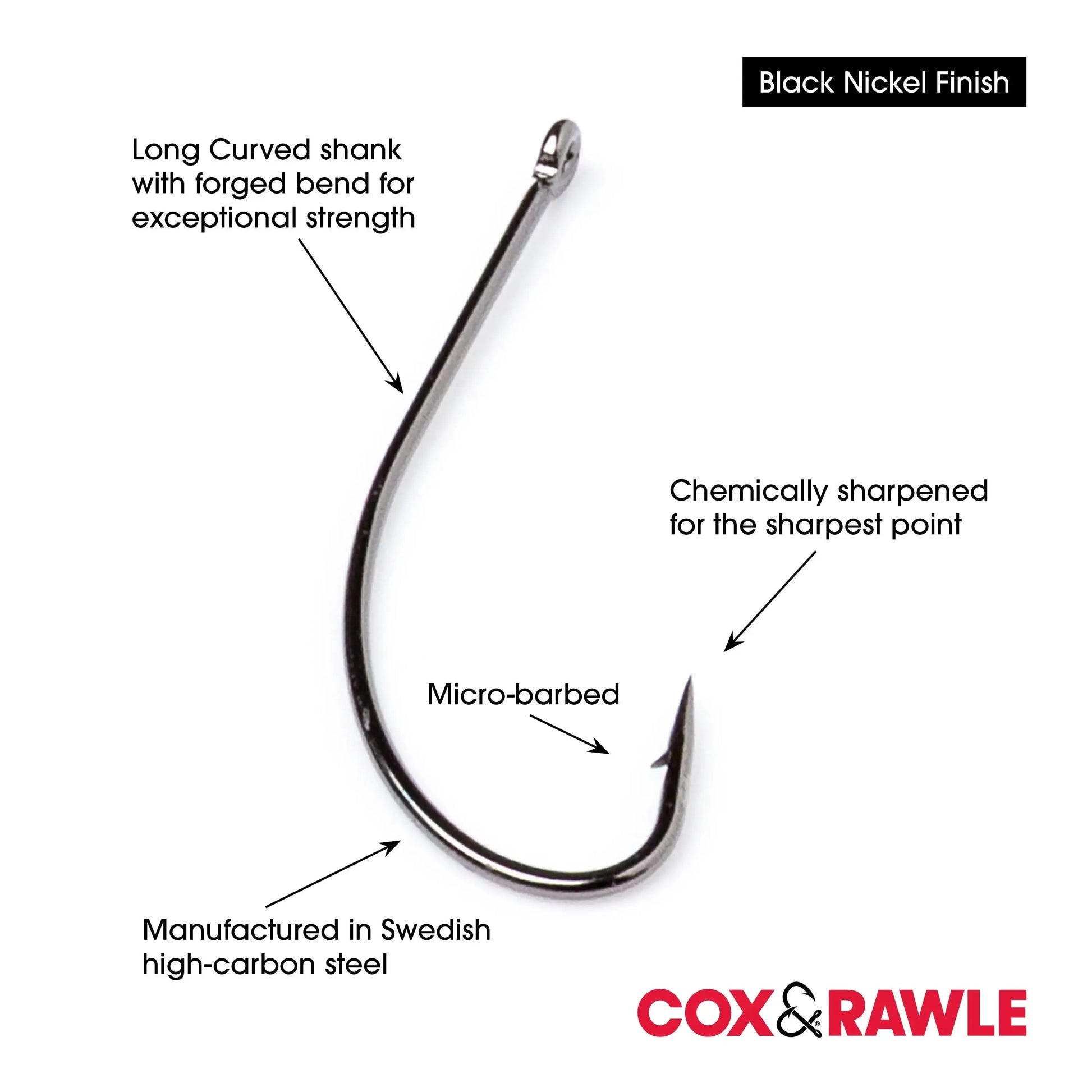 Cox & Rawle SCR35 Scratching Match Hook SPRITE Fishing