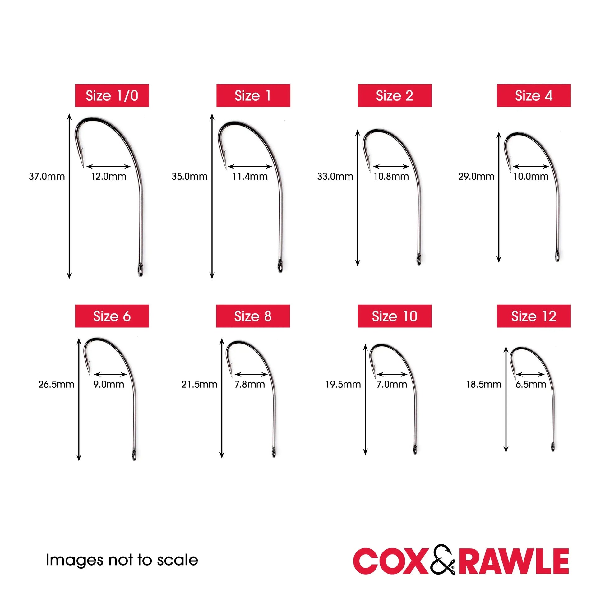 Cox & Rawle SCR35 Scratching Match Hook SPRITE Fishing