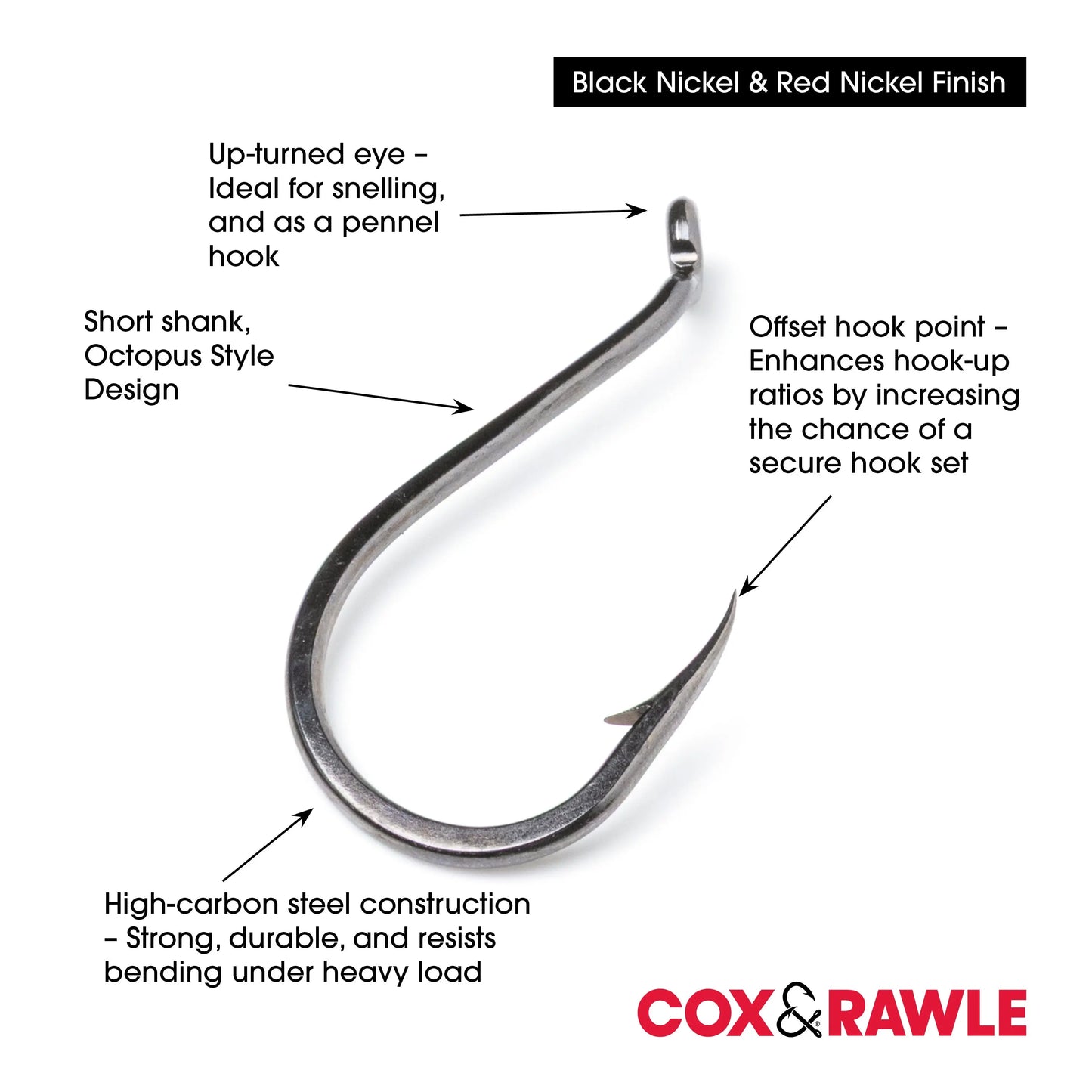 Cox & Rawle SCR40 Octopus Hook SPRITE Fishing