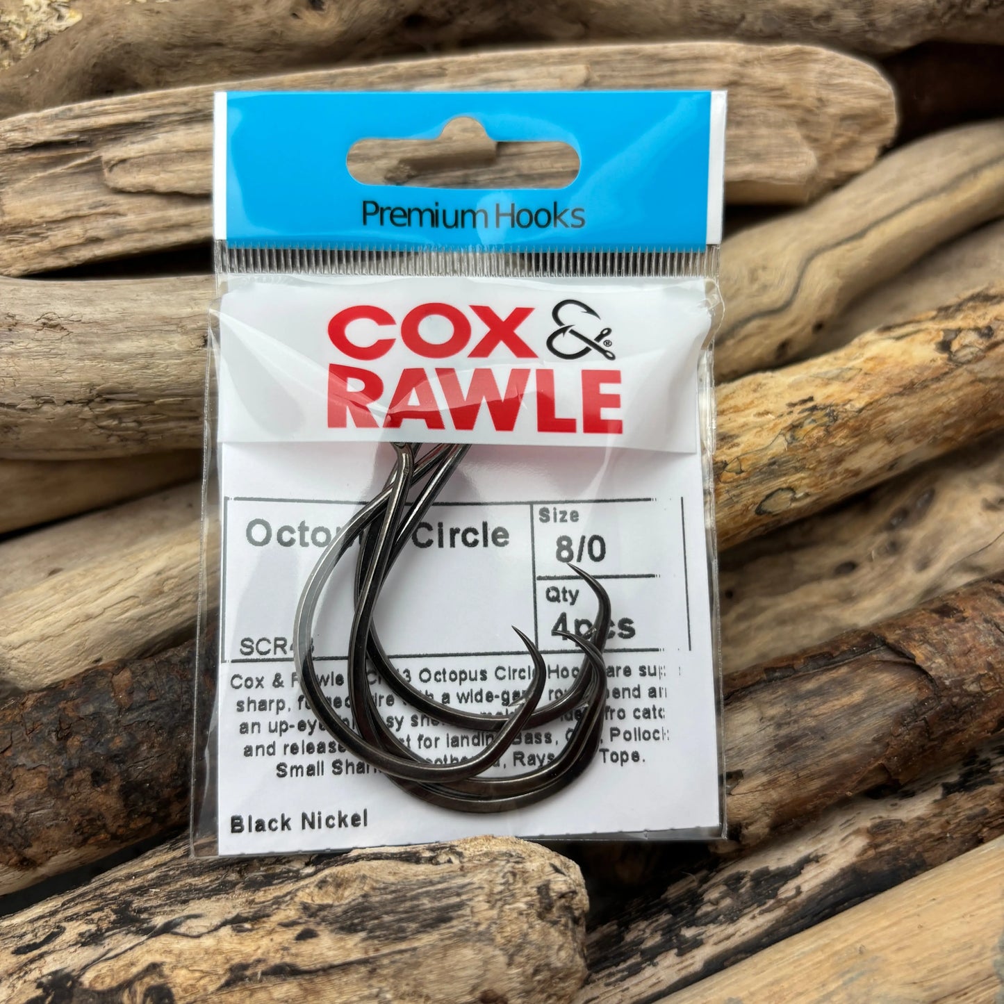 Cox & Rawle SCR43 Octopus Circle 8/0 - Sprite Fishing