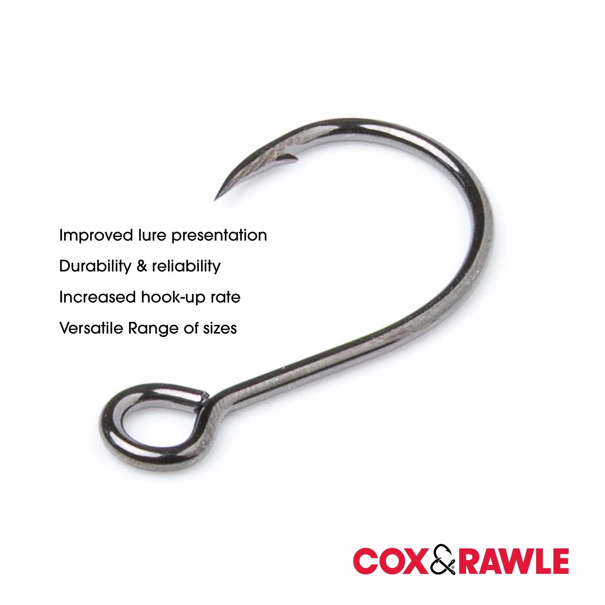 Cox & Rawle Barbless Lure Replacement Single Hook SPRITE Fishing