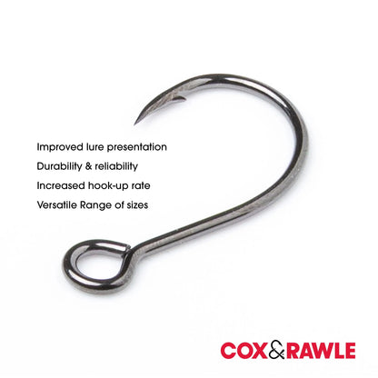 Cox & Rawle Barbless Lure Replacement Single Hook SPRITE Fishing