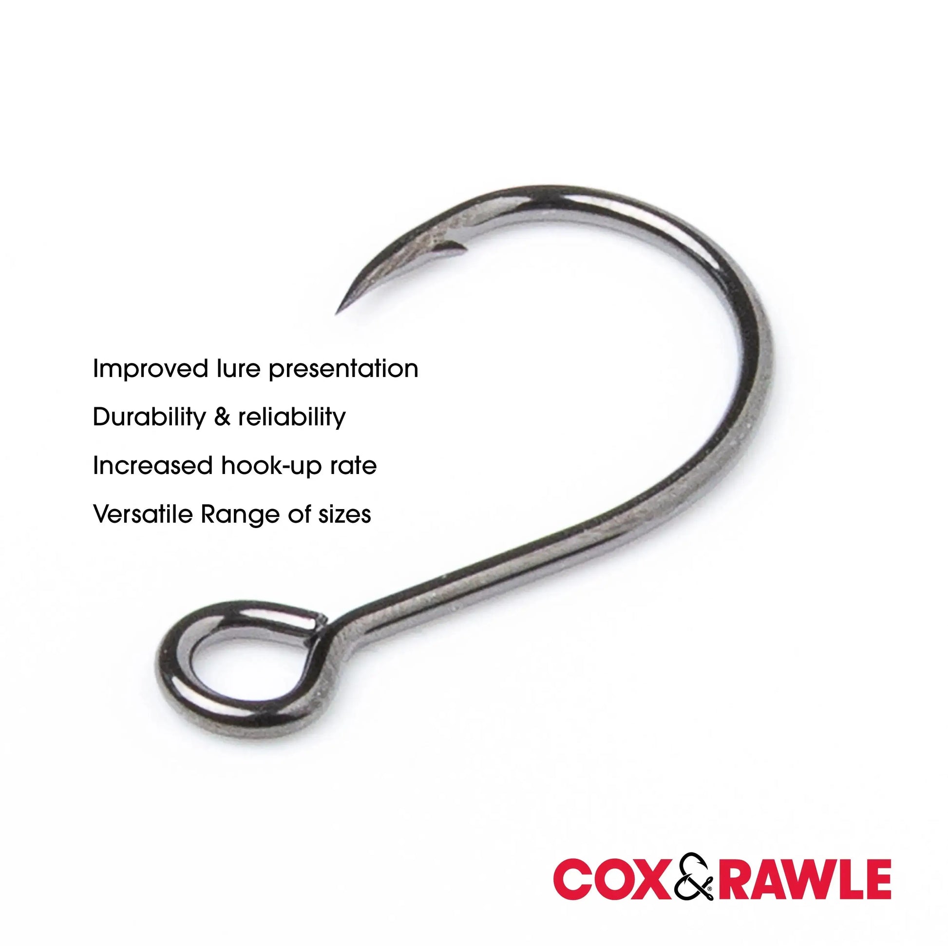 Cox & Rawle Barbless Lure Replacement Single Hook SPRITE Fishing