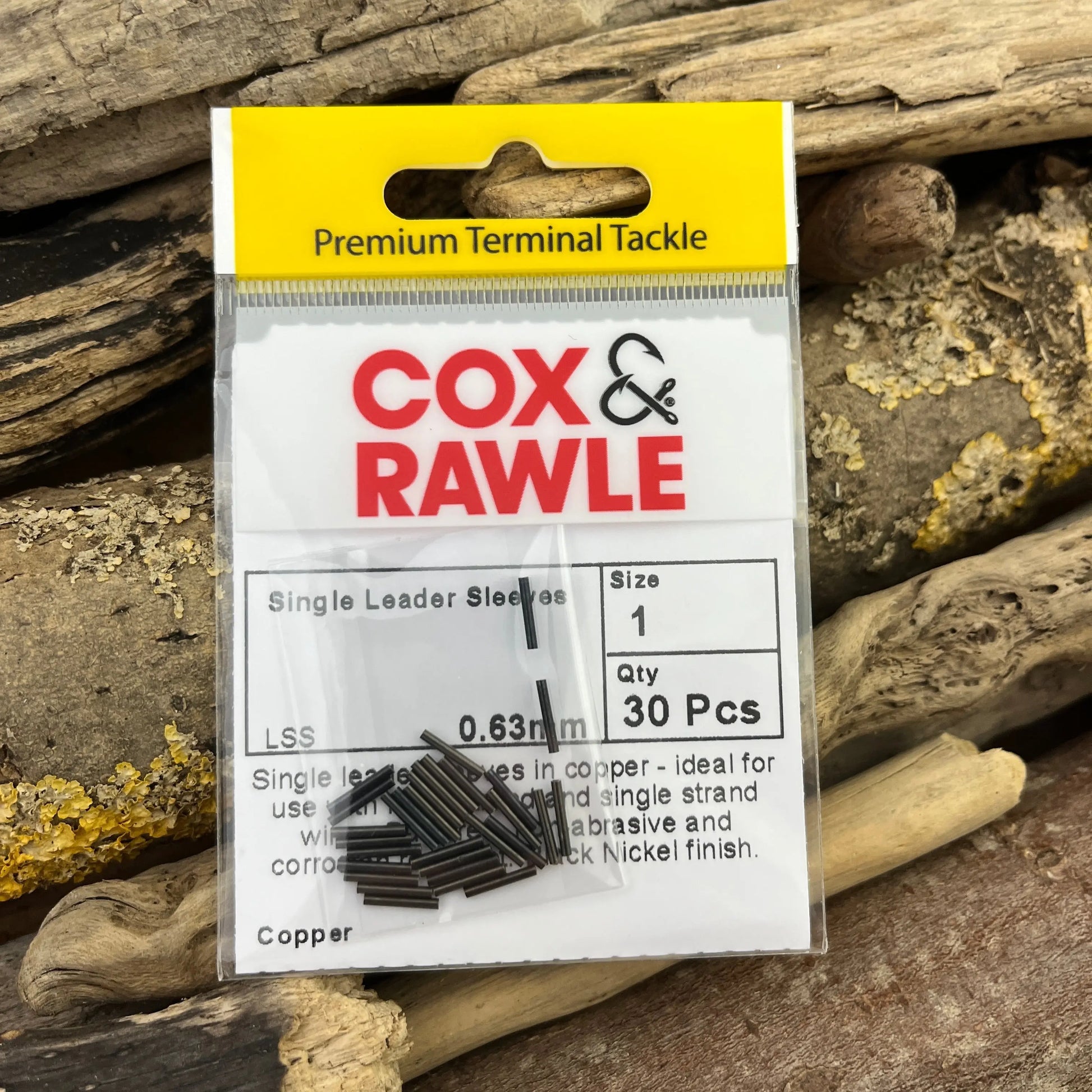 Cox & Rawle Single Copper Leader Sleeves SPRITE Fishing