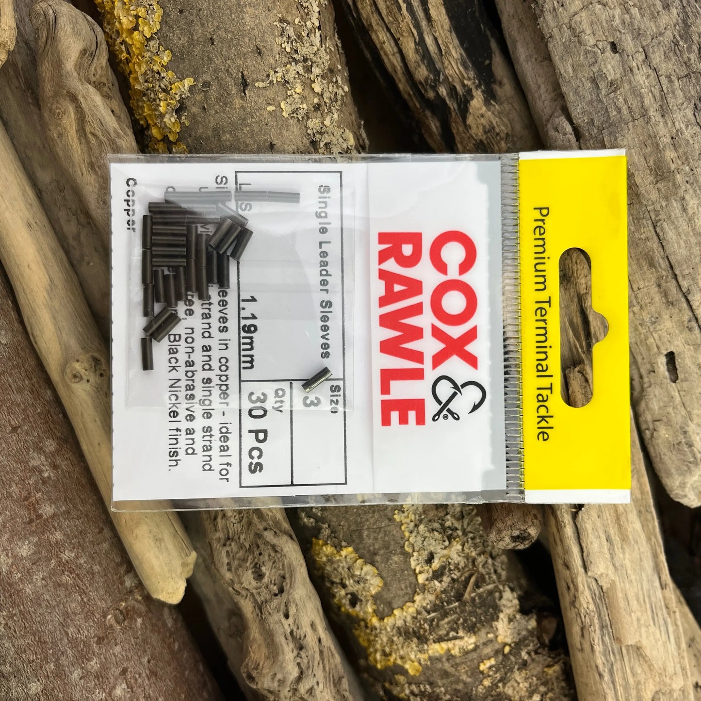 Cox & Rawle Single Copper Leader Sleeves SPRITE Fishing