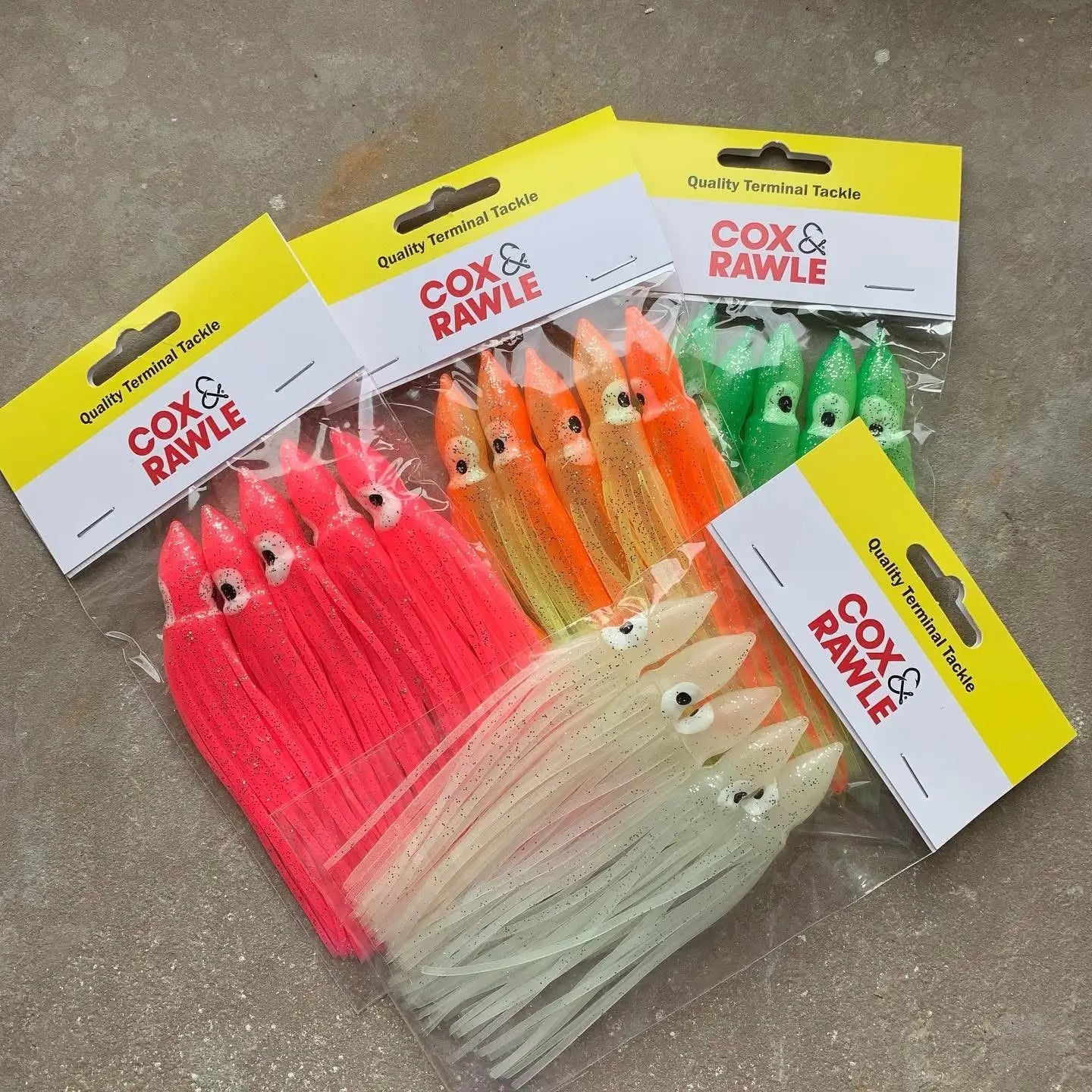 Cox & Rawle MUP Squid Skirts / Muppets - SPRITE Fishing