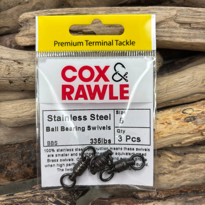 Cox-&-Rawle-Stainless-Ball-Bearing-Swivel-#5-SPRITE-Fishing