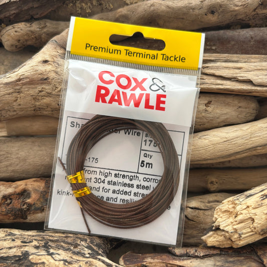 Cox-&-Rawle-Stainless-Shark-Leader-Wire-175lb-SPRITE-Fishing
