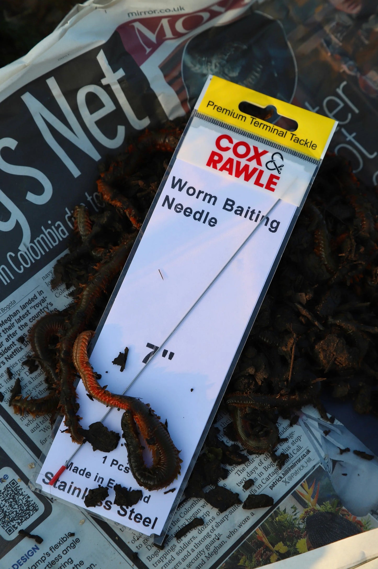 Cox & Rawle Stainless Steel Baiting Needle - WBN SPRITE Fishing