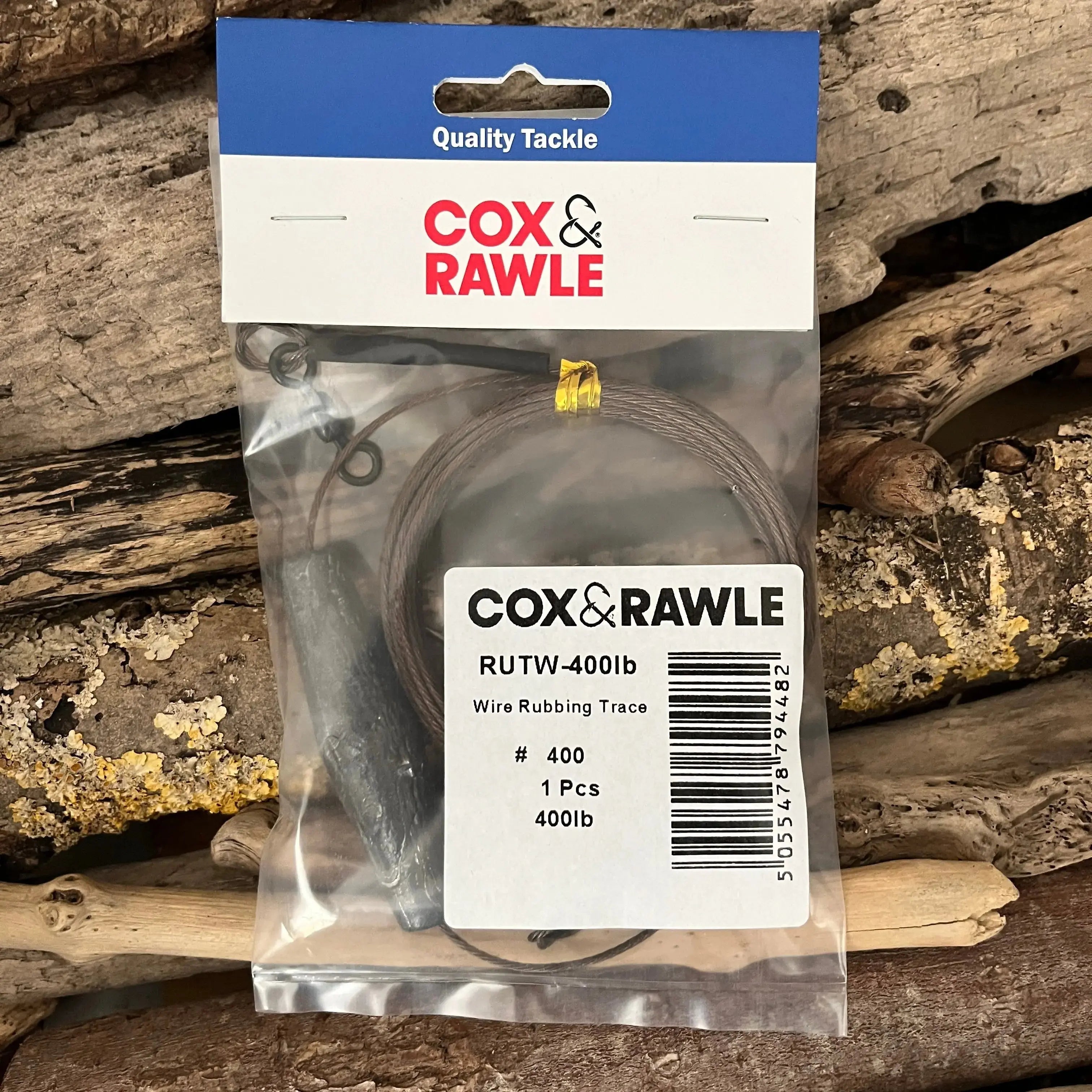 Cox & Rawle Wire Shark Rubbing Trace 400lb - SPRITE Fishing