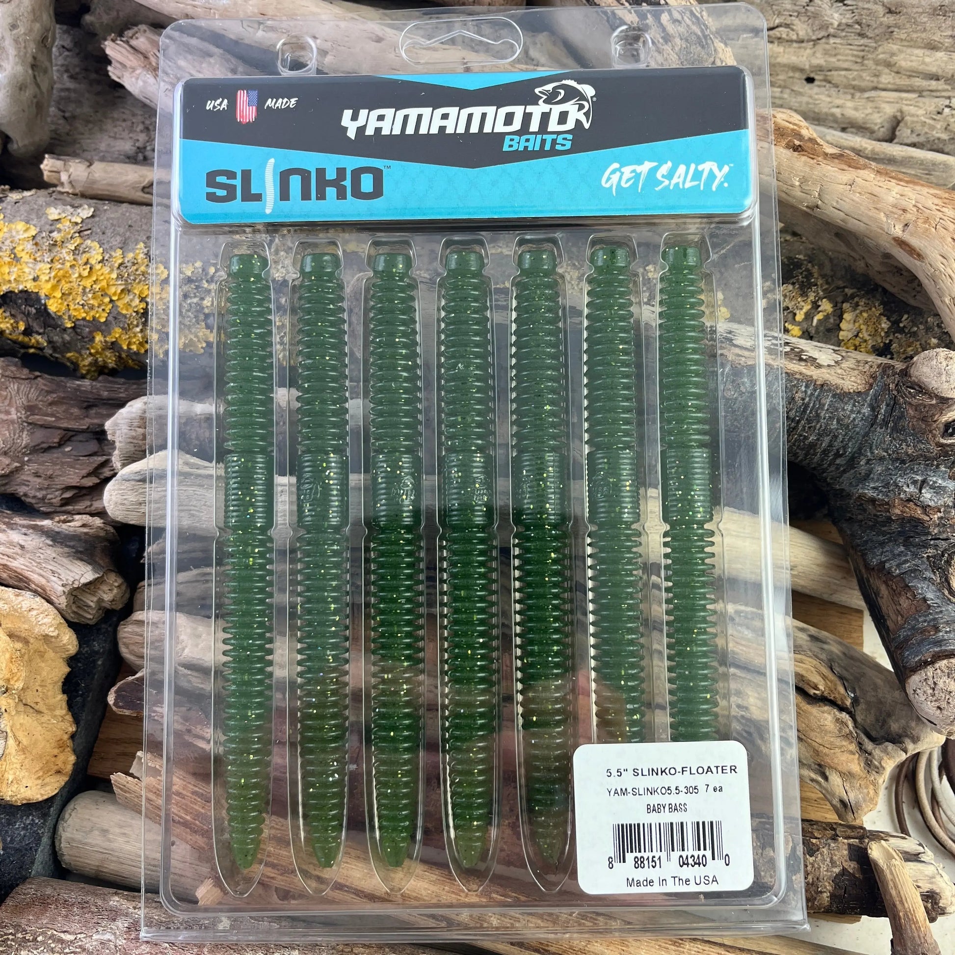 Yamamoto Slinko Floating Soft Bait for Pike and Zander Fishing SPRITE Fishing