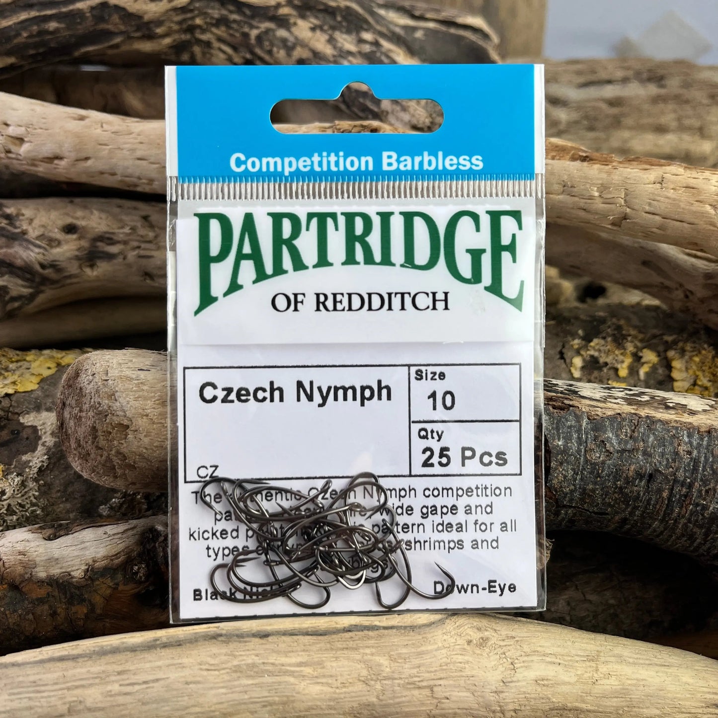 Partridge Competition Barbless Czech Nymph Hook SPRITE Fishing