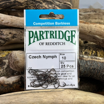 Partridge Competition Barbless Czech Nymph Hook SPRITE Fishing