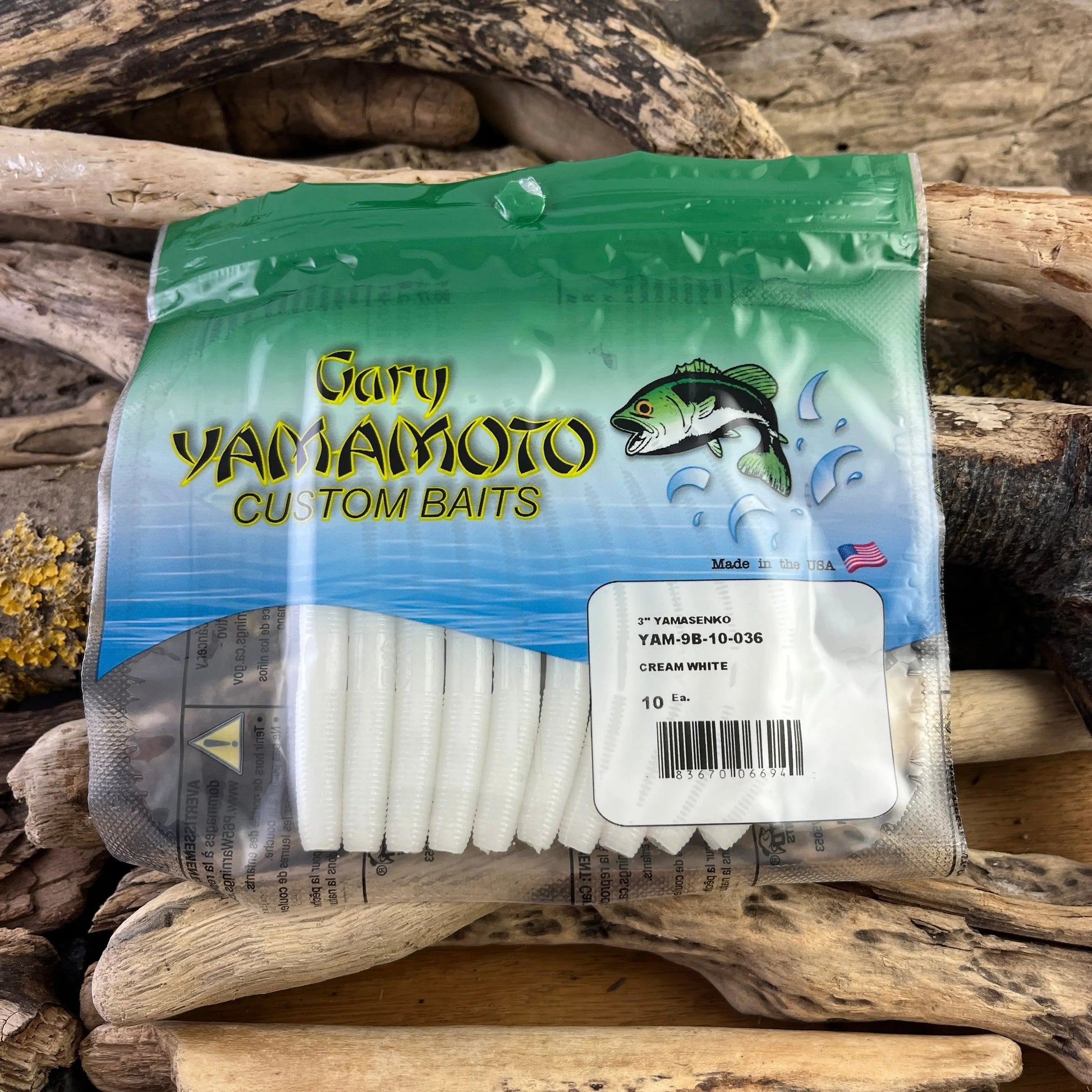 Yamamoto Senko Soft Plastic Worm - easy-to-use Bass and Predator Fishing Stick Bait Lures SPRITE Fishing