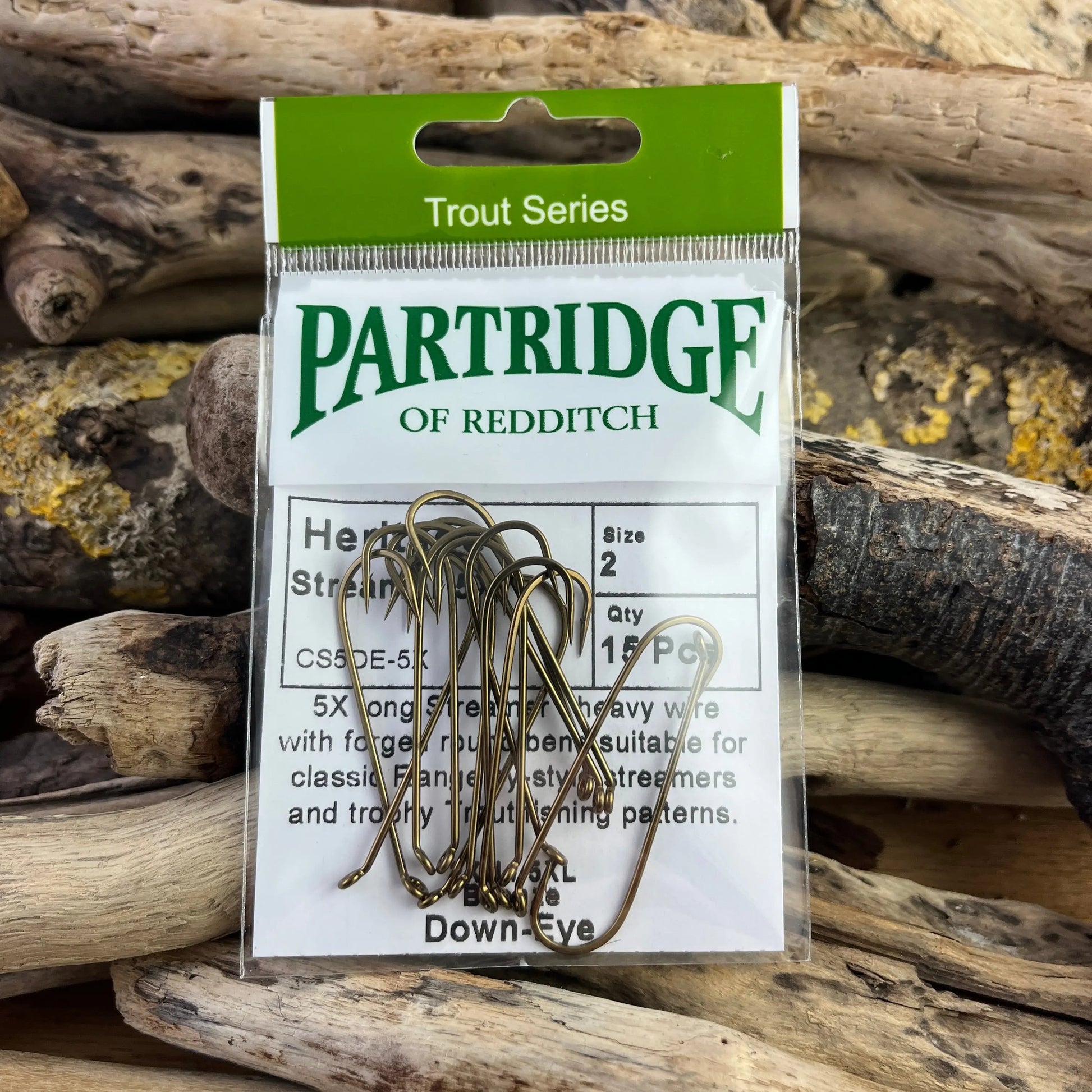 Partridge Trout CS5DE-5X Down-Eye Streamer SPRITE Fishing