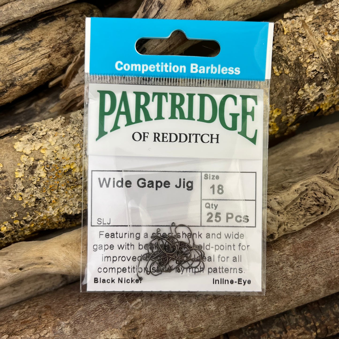 Partridge Competition Barbless SLJ Wide Gape Jig Hook