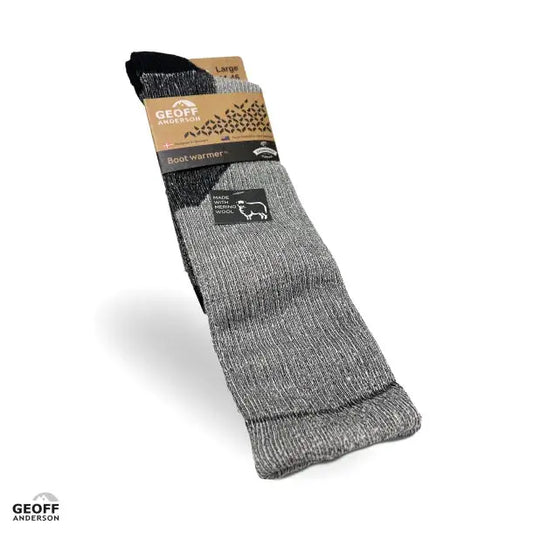 Geoff Anderson Merino BootWarmer Socks SPRITE Fishing