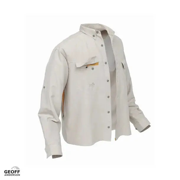 Geoff Anderson Polybrush2 Guide Shirt - Sand SPRITE Fishing