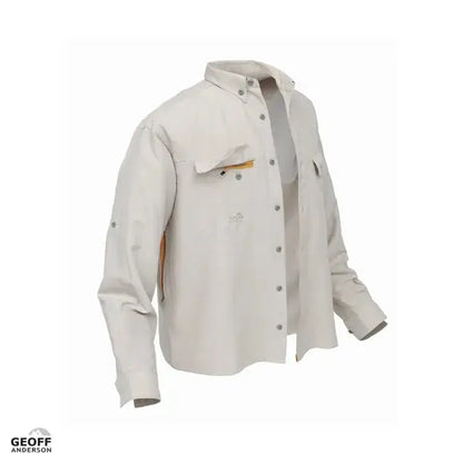 Geoff Anderson Polybrush2 Guide Shirt - Sand SPRITE Fishing