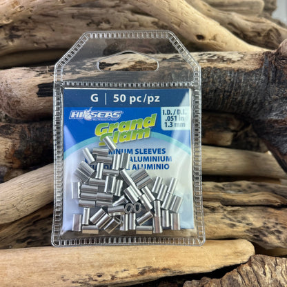 Hi-Seas Grand Slam Aluminium Leader Sleeves SPRITE Fishing