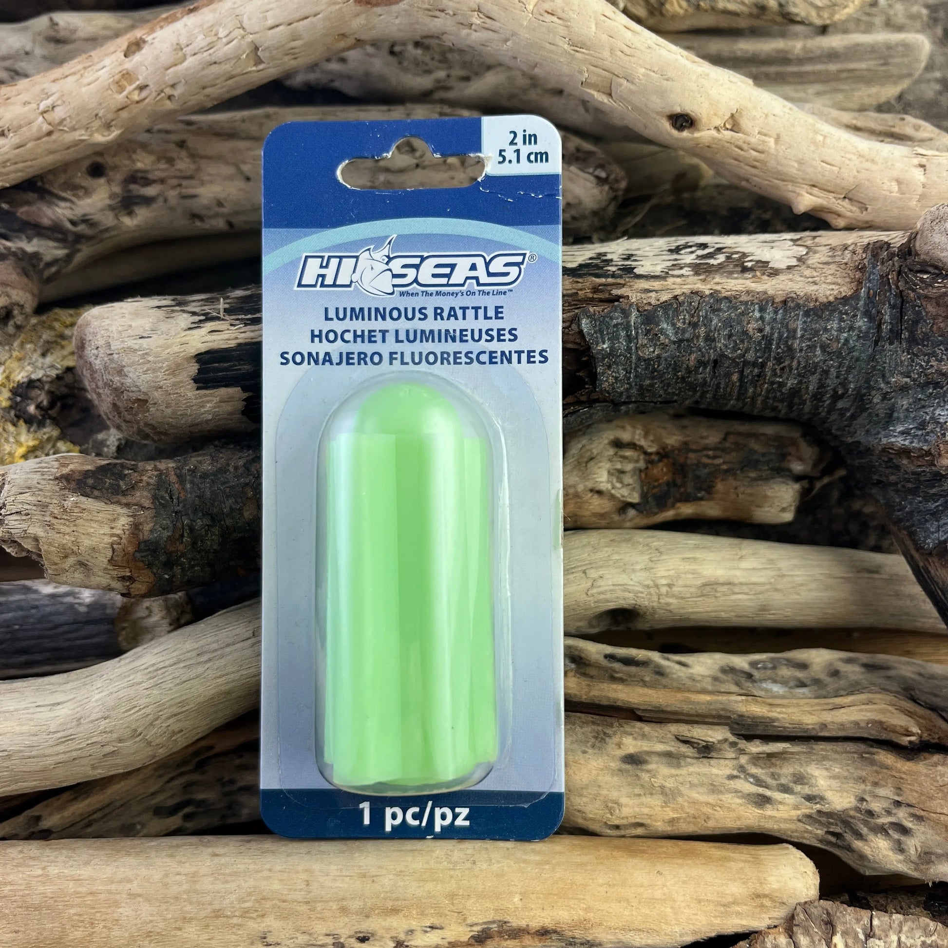 Hi-Seas Luminous Shark Rattle SPRITE Fishing