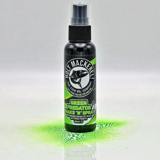 Holy Mackerel Green Predator Shake 'n Spray SPRITE Fishing