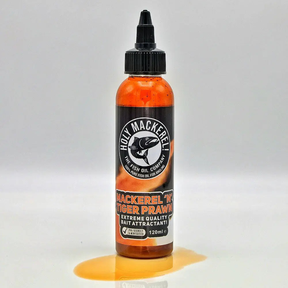 Holy Mackerel Mackerel 'n Tiger Prawn Fish Oil SPRITE Fishing