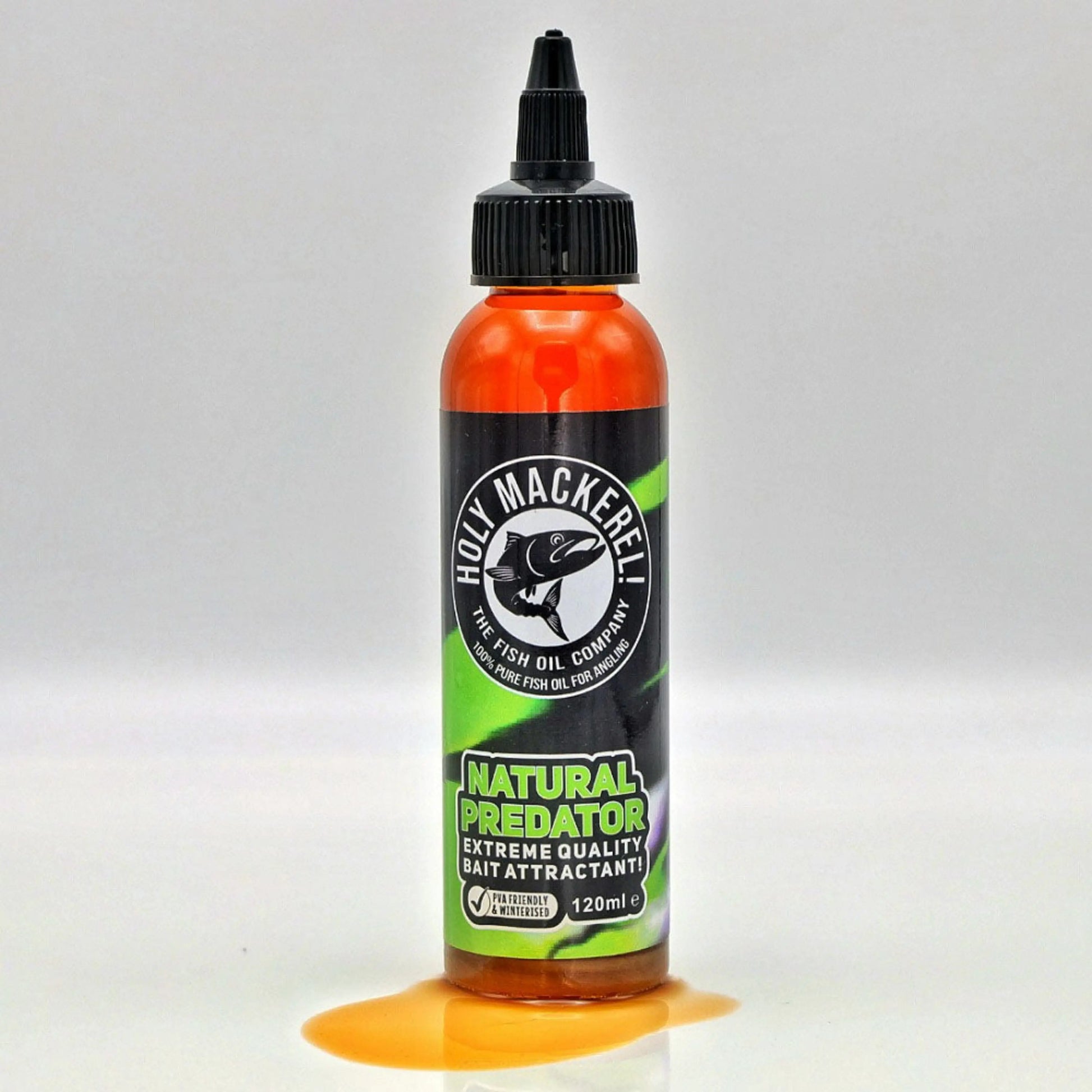 Holy Mackerel Fish Oil - Natural Predator 120ml - SPRITE Fishing
