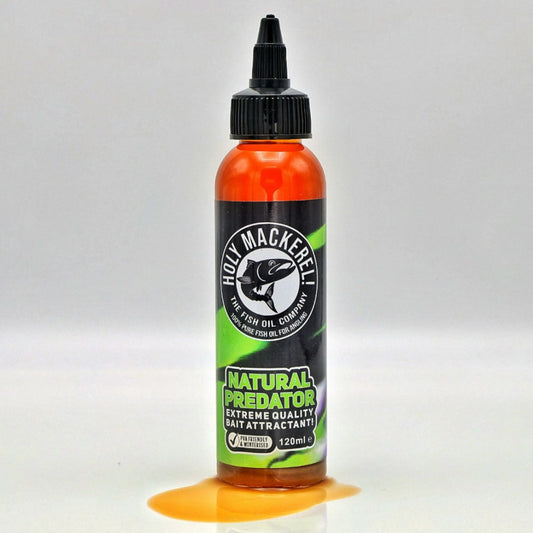 Holy Mackerel Fish Oil - Natural Predator 120ml - SPRITE Fishing