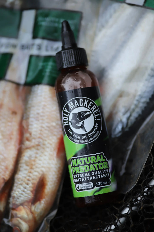 Holy Mackerel Fish Oil - Natural Predator 120ml - SPRITE Fishing