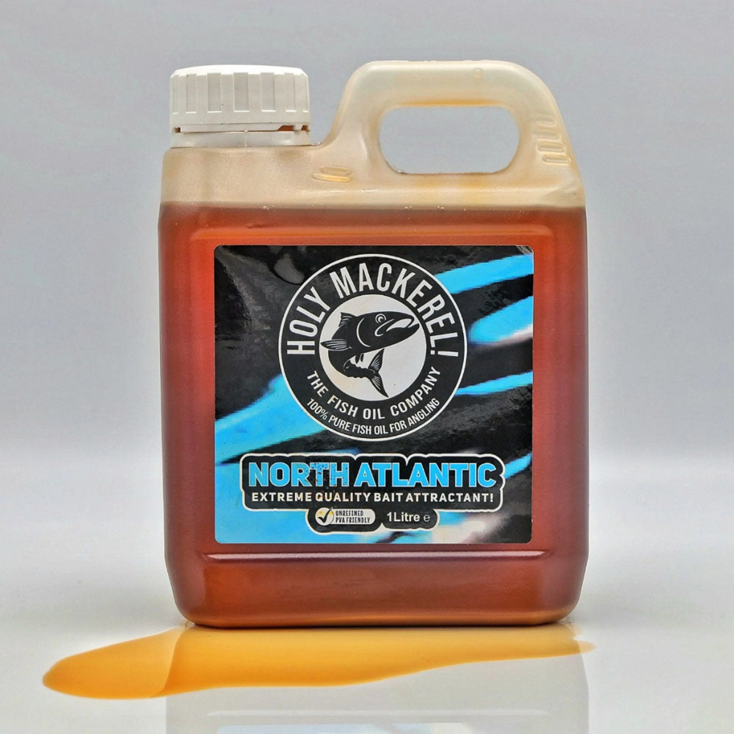 Holy Mackerel North Atlantic Fish Oil - 1L Jerry Can SPRITE Fishing