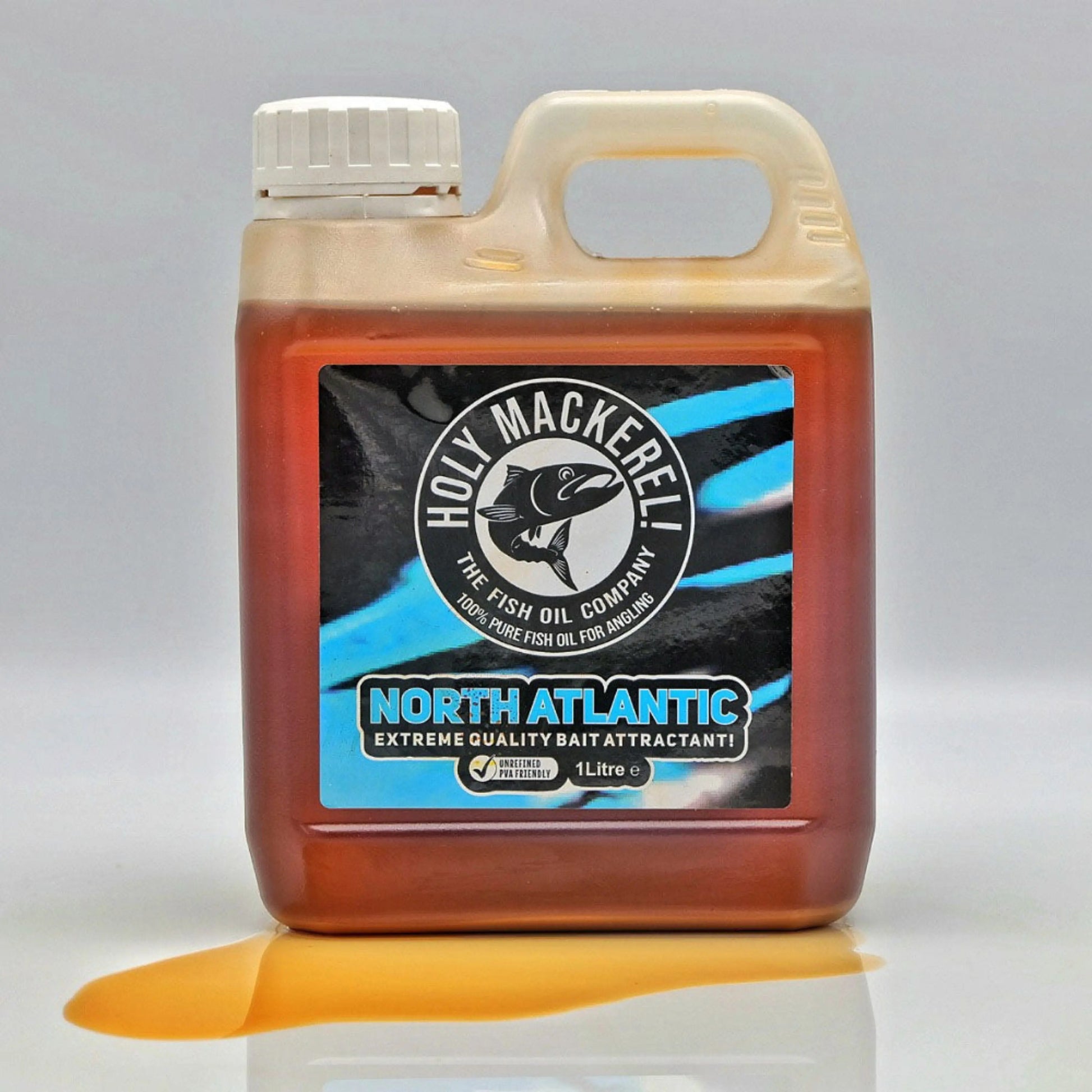 Holy Mackerel North Atlantic Fish Oil - 1L Jerry Can SPRITE Fishing