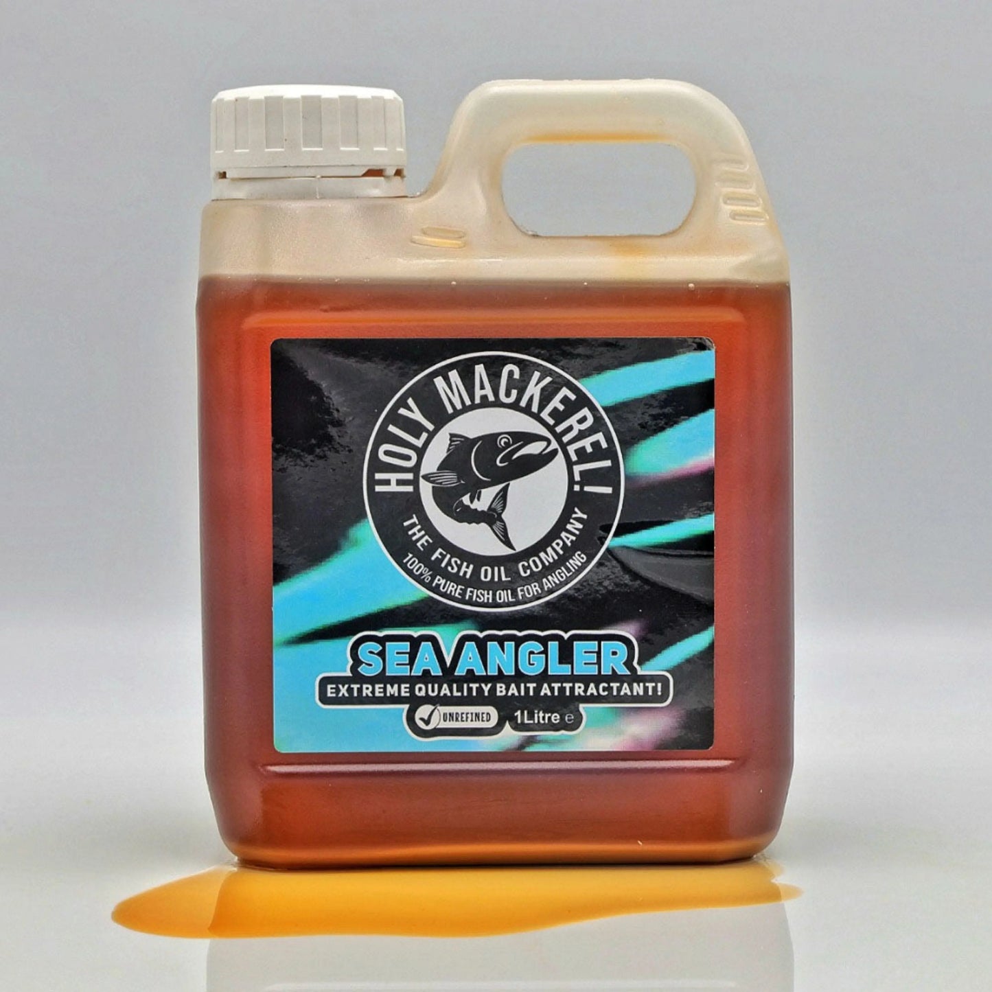 Holy Mackerel Sea Angler Fish Oil - 1L Jerry Can SPRITE Fishing