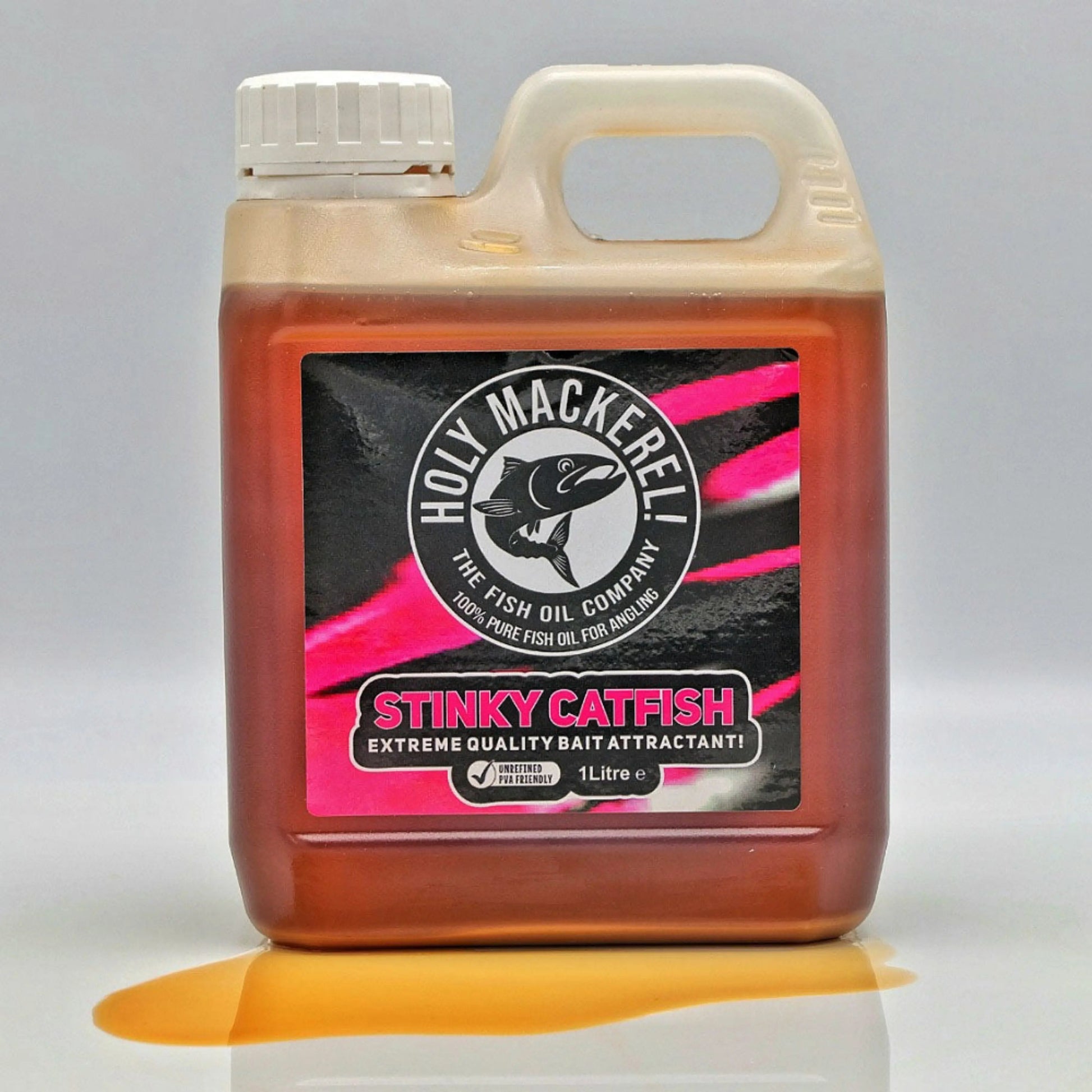 Holy Mackerel Stinky Catfish Fish Oil - 1L Jerry Can SPRITE Fishing
