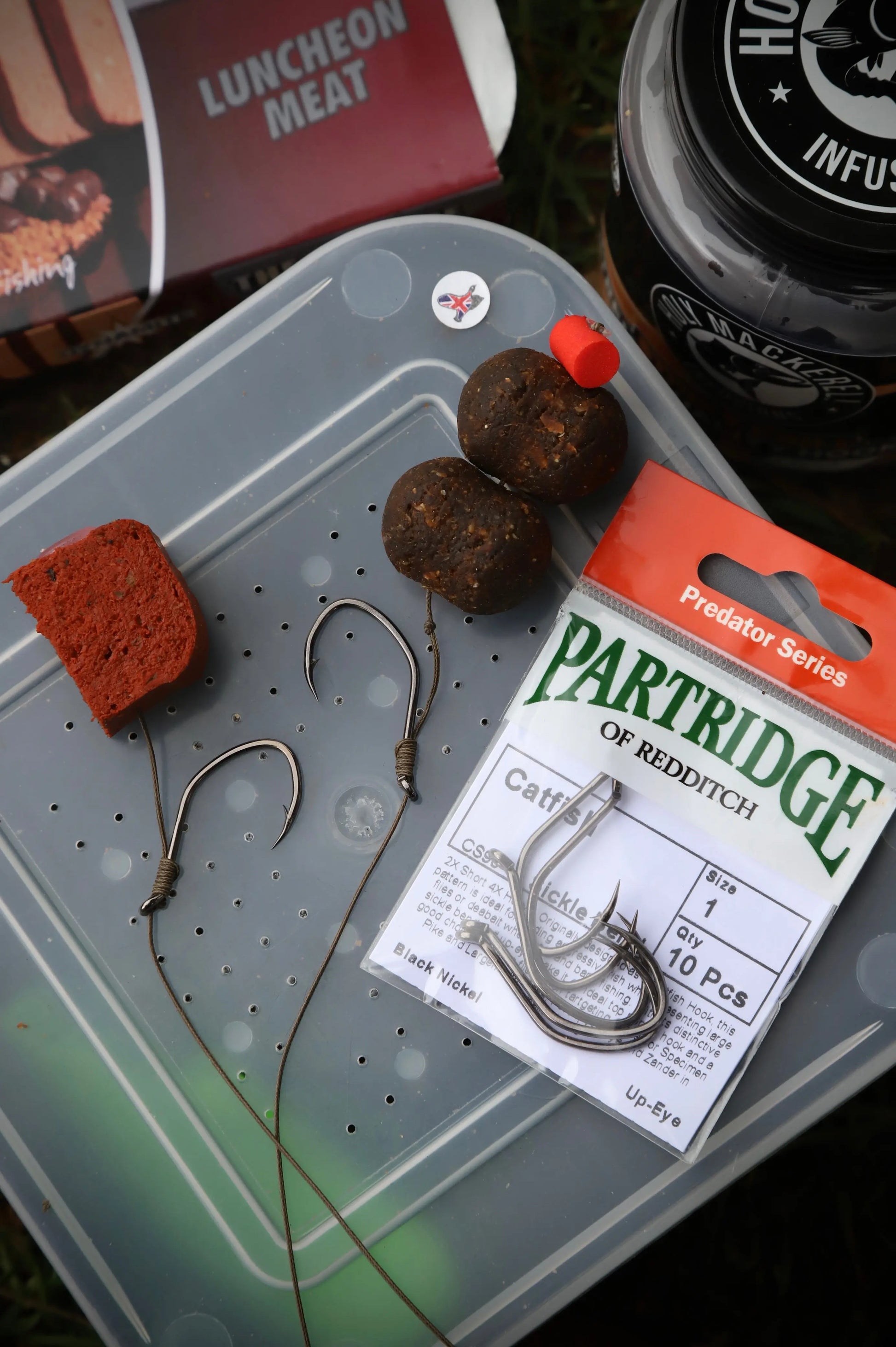 Holy Mackerel Stinky Krill Hook Baits - 28mm Catfish Hook Baits SPRITE Fishing