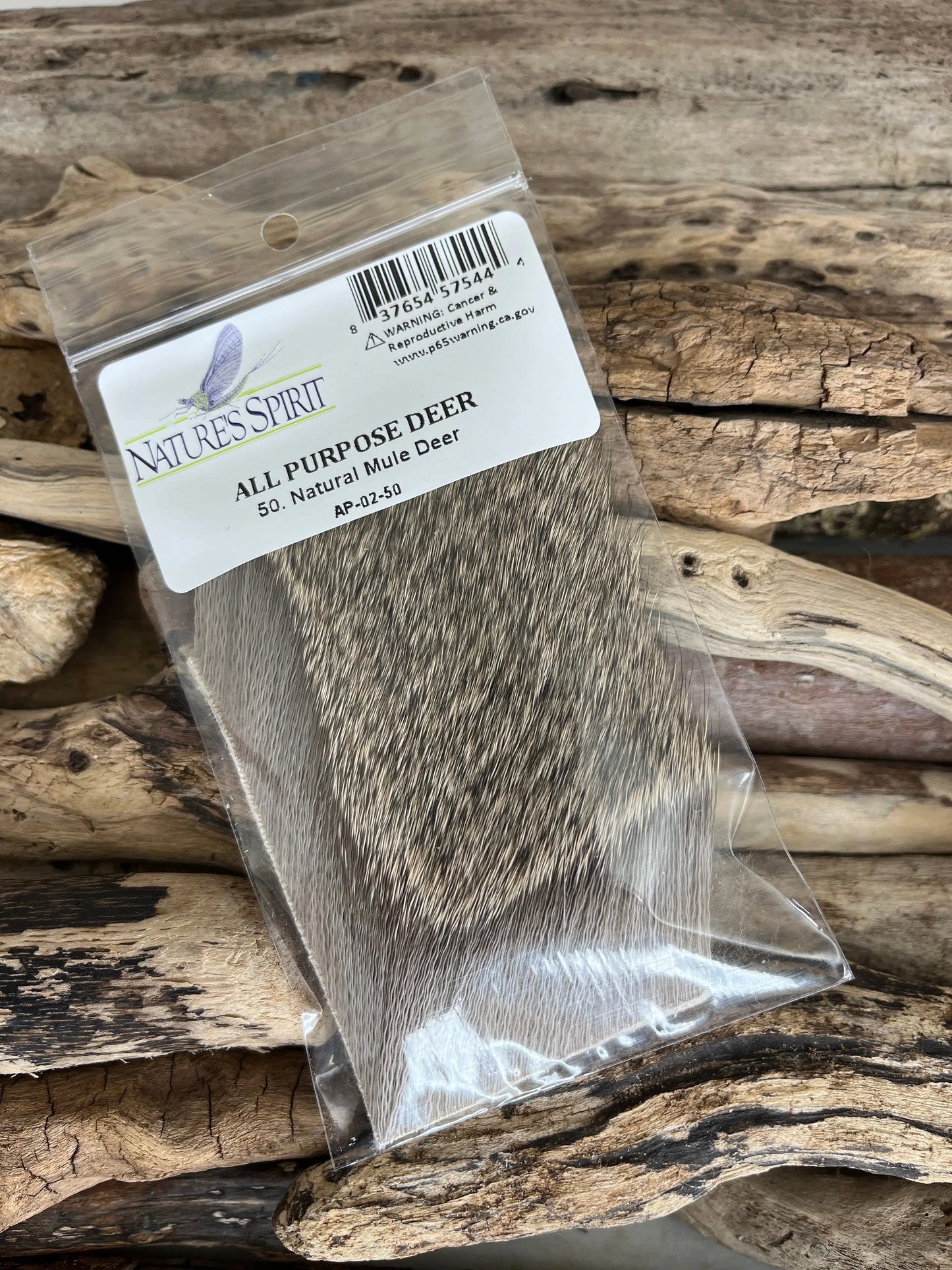 Nature's Spirit All Purpose Deer Hair Natural Mule Deer Sprite Fishing
