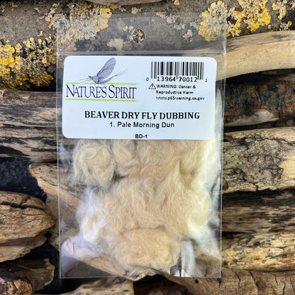 Nature's Spirit Beaver Dry Fly Dubbing SPRITE Fishing