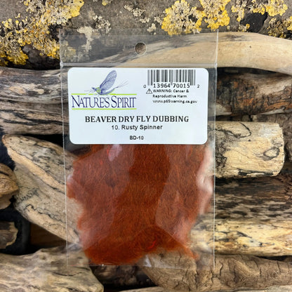 Nature's Spirit Beaver Dry Fly Dubbing SPRITE Fishing