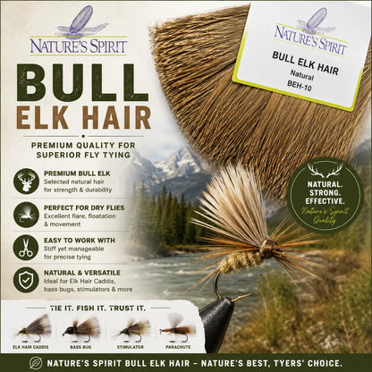 Nature's-Spirit-Bull-Elk-Hair-examples-SPRITE-Fishing