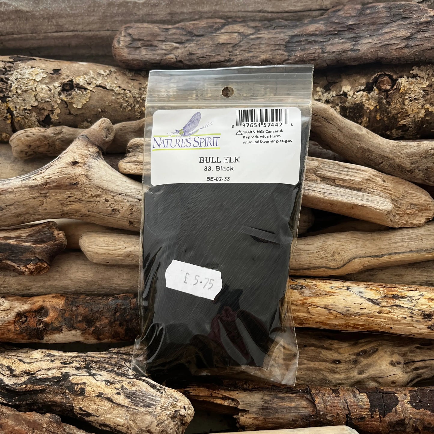 Nature's-Spirit-Bull-Elk-Hair-black-SPRITE-Fishing