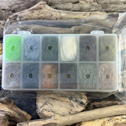 Emergence Dubbing Natural Colours Dubbing Dispenser SPRITE Fishing